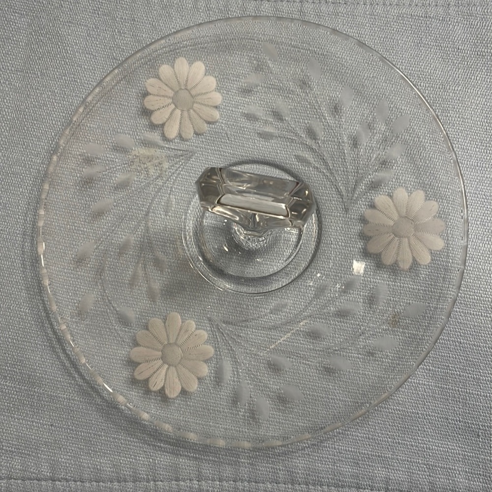 Glass small serving dish- final sale - Picture 1 of 3